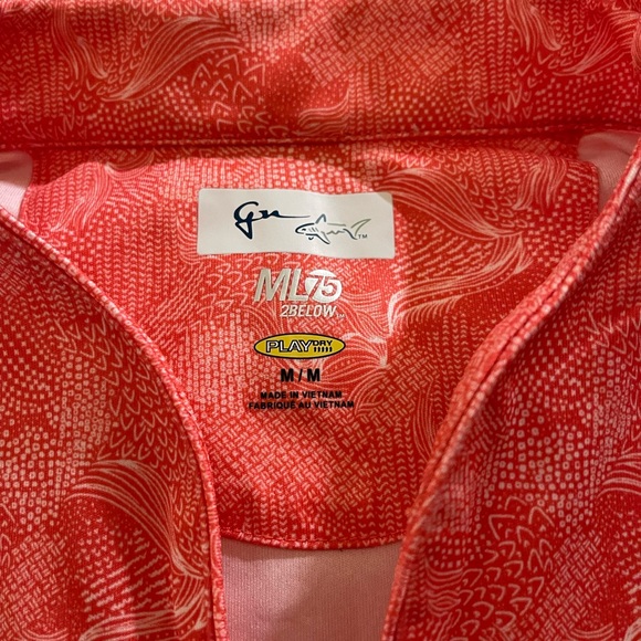 🌺Greg Norman Womens ML75 2Below Surf Polo Golf Shirt *Mauna Kea Beach Resort - Picture 4 of 5